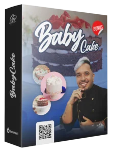 Receta de Baby Cake para pasteles de baby shower - Bono curso Cake Designer