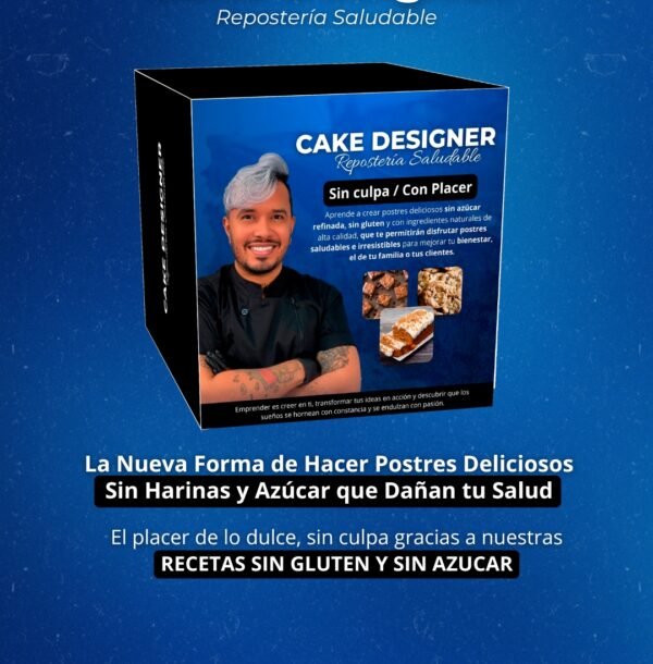 Curso de Cake Designer/Reposteria Saludable
