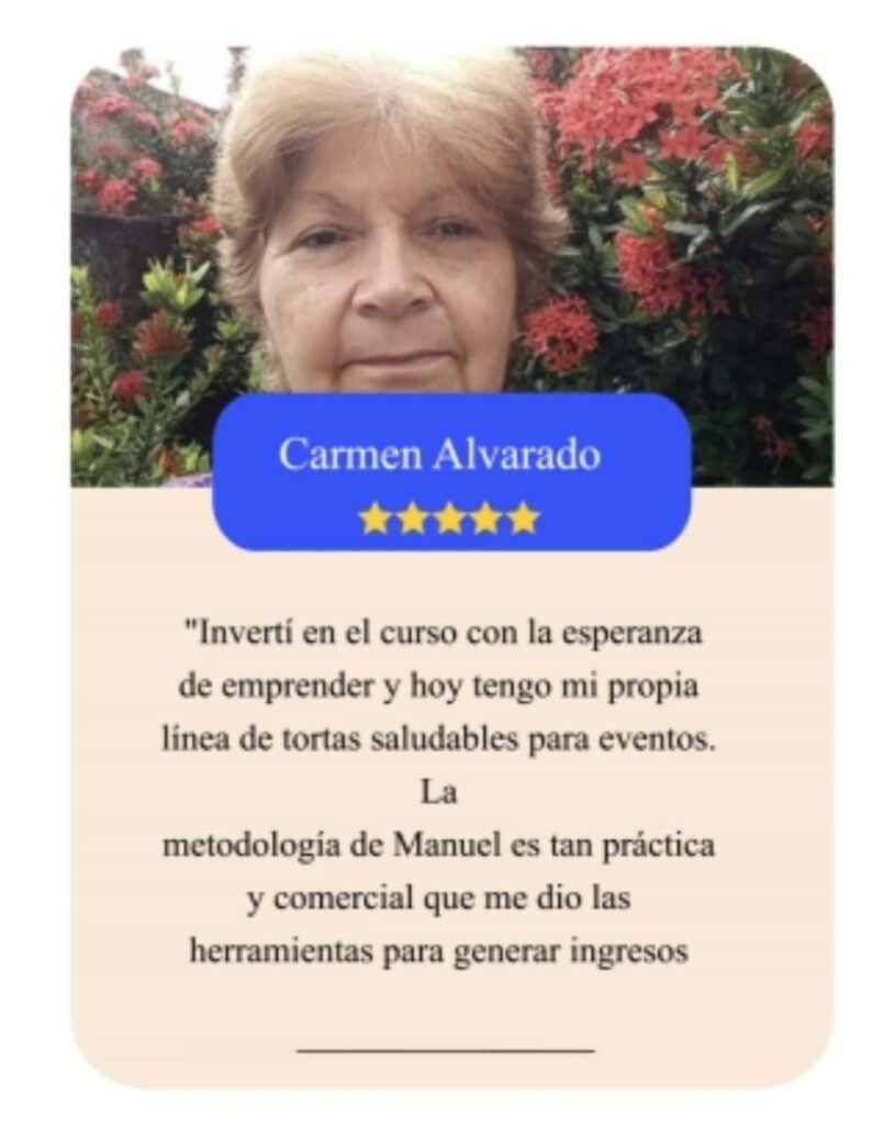 Testimonio de Cake Designer/Reposteria Saludable