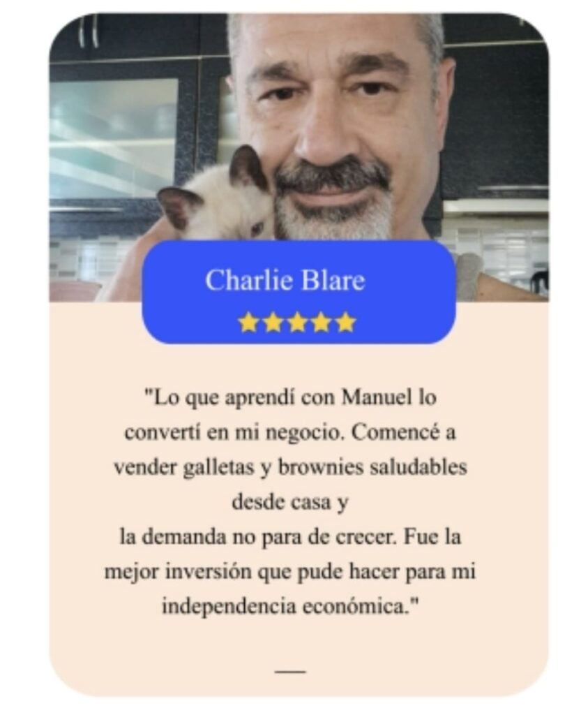 Testimonio de Cake Designer/Reposteria Saludable