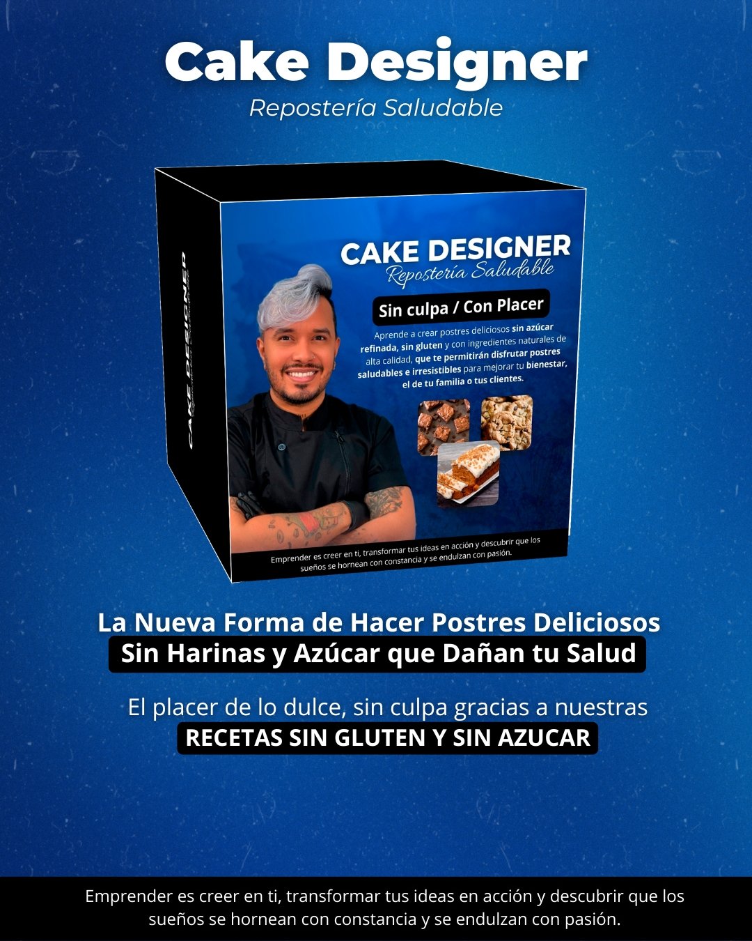 Curso de Reposteria Saludable/ Cake Designer de Manuel Guerrero