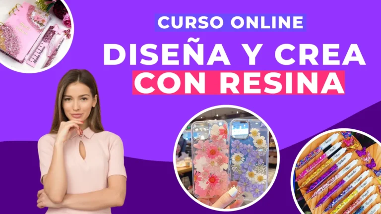 Diseña y Crea con Resina. Curso creado por Yuli Rivas