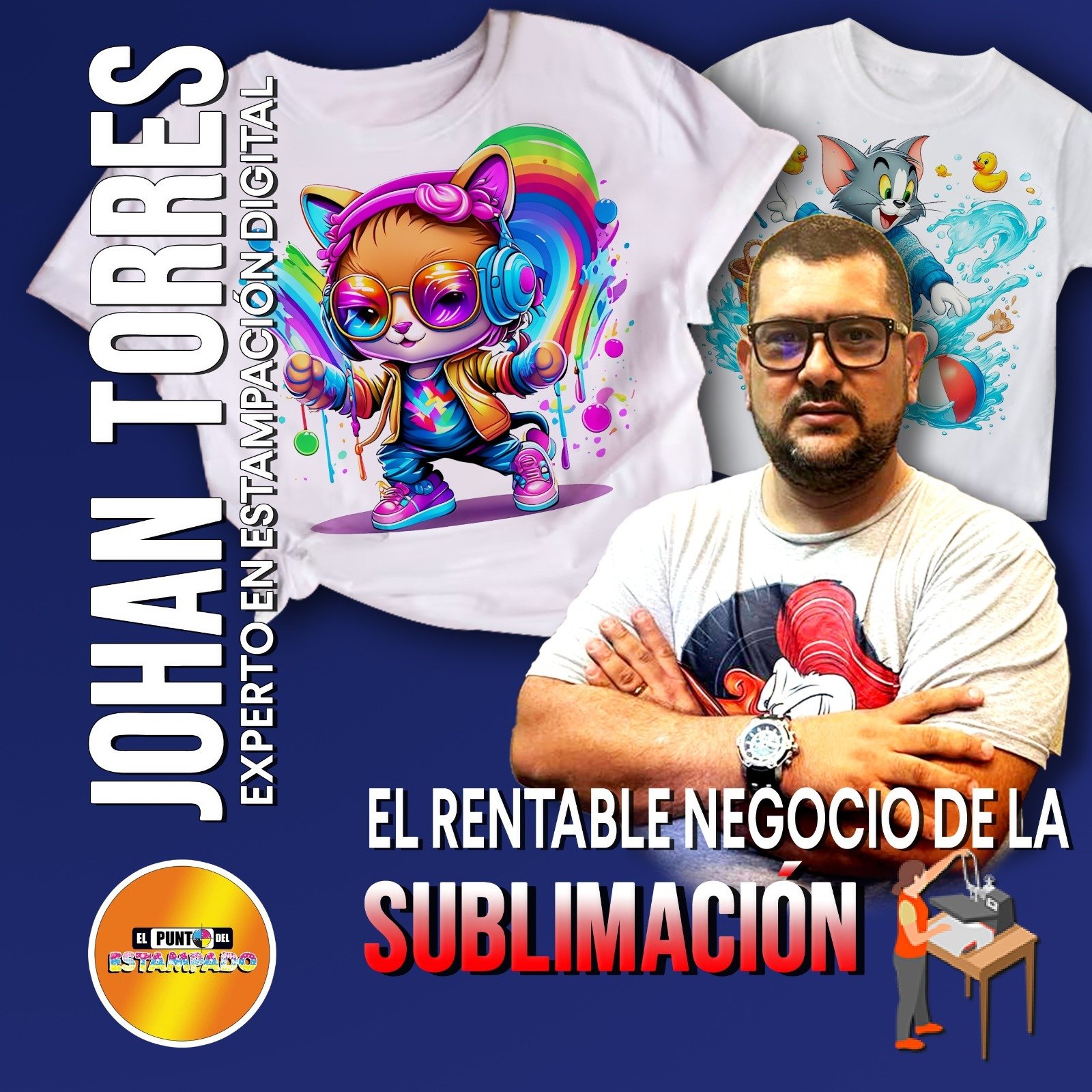 Formación de Sublimación Textil creado por Johan Torres